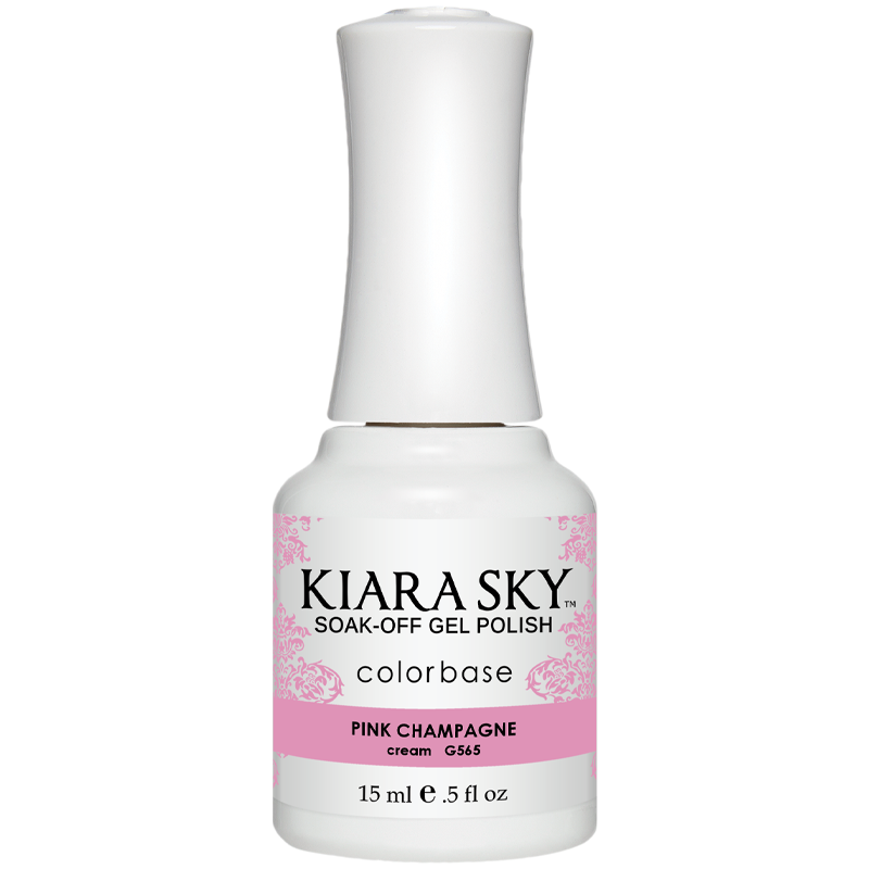 Kiara Sky Gelcolor - Pink Champagne 0.5 oz - #G565 - Premier Nail Supply
