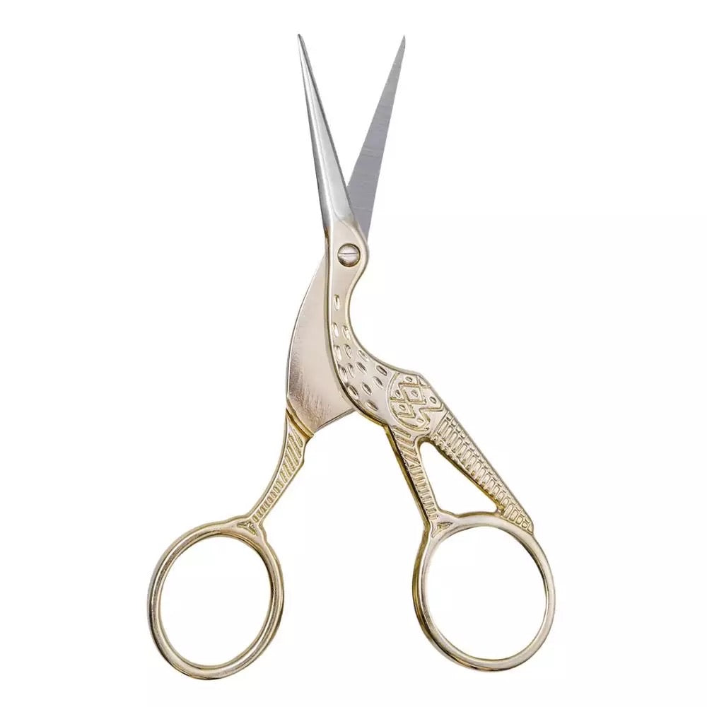 Vintage Gold Scissor - #SKMRJ10 - Premier Nail Supply