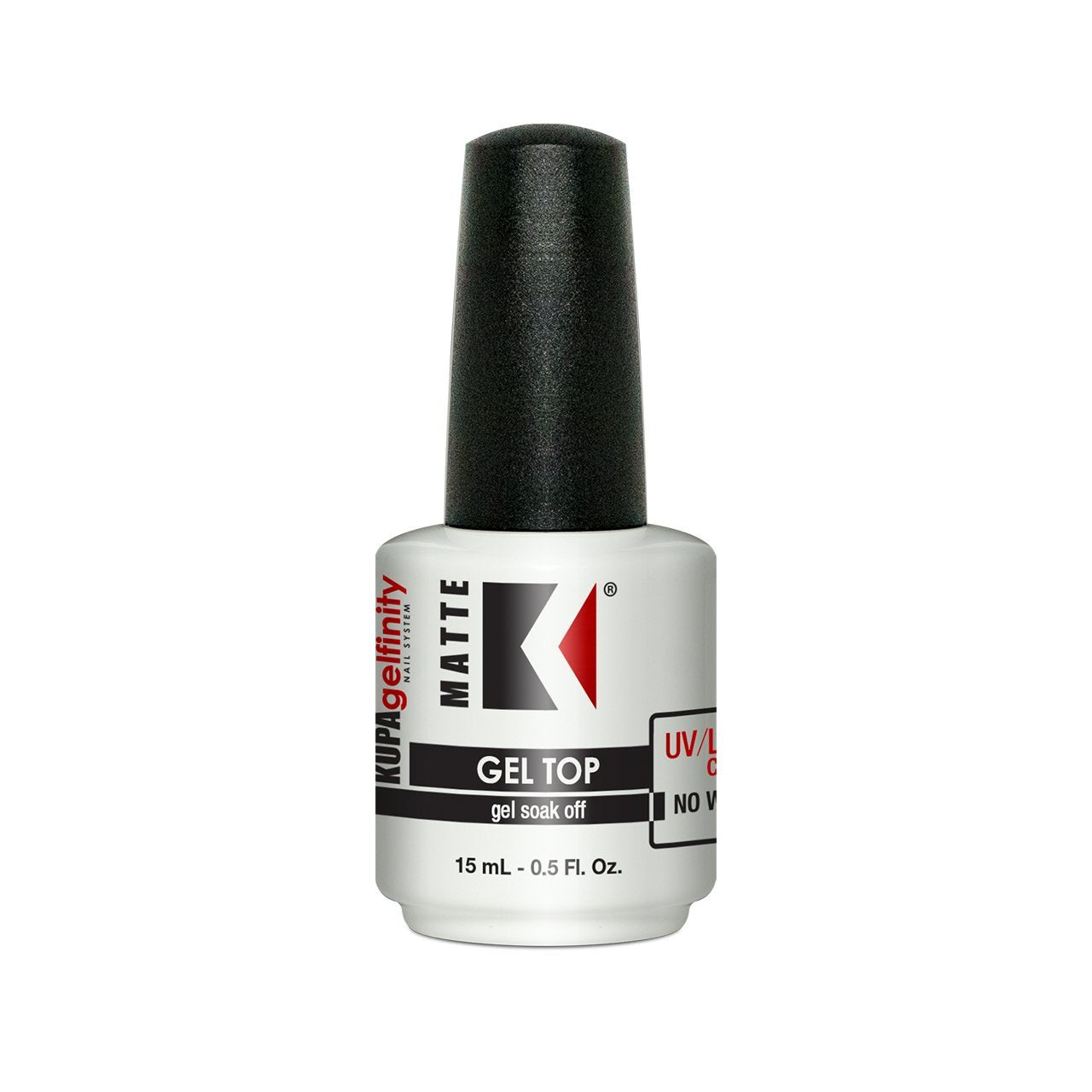 Kupa Gel Soak Off Matte Gel Top Coat 0.5 oz - Premier Nail Supply