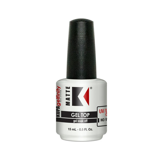 Kupa Gel Soak Off Matte Gel Top Coat 0.5 oz - Premier Nail Supply