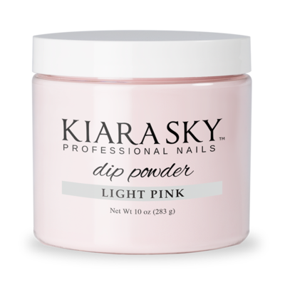 Kiara Sky - Dipping Powder - Light PINK 10 oz - Premier Nail Supply