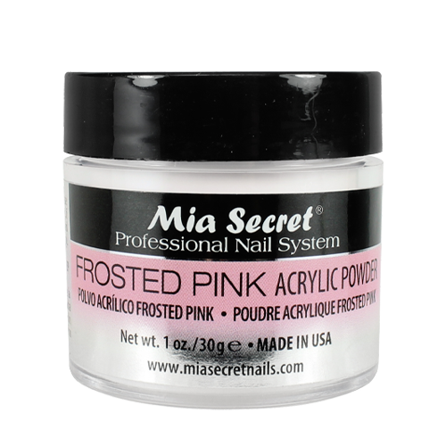 Mia Secret - Frosted Pink Acrylic Powder 1 oz - #PL420-FP - Premier Nail Supply