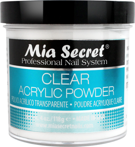 Mia Secret - Clear Acrylic Powder  1 oz - #PL420-C - Premier Nail Supply