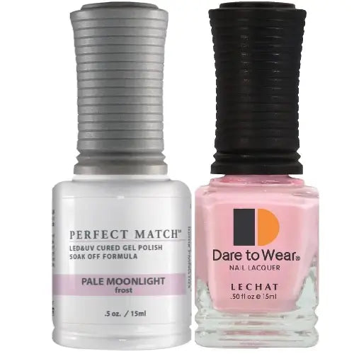 Lechat Perfect Match Gel Polish & Nail Lacquer - Pale Moonlight 0.5 oz - #PMS103 - Premier Nail Supply
