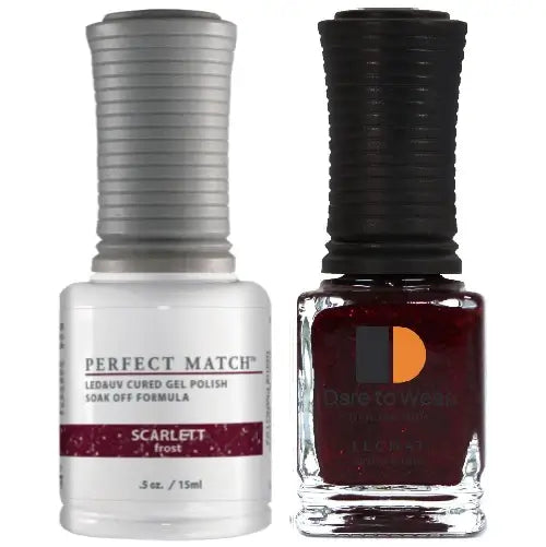 Lechat Perfect Match Gel Polish & Nail Lacquer - Scarlett 0.5 oz - #PMS192 - Premier Nail Supply
