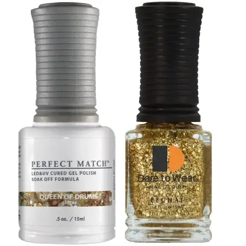 Lechat Perfect Match Gel Polish & Nail Lacquer - Queen Of Drums 0.5 oz - #PMS89 - Premier Nail Supply