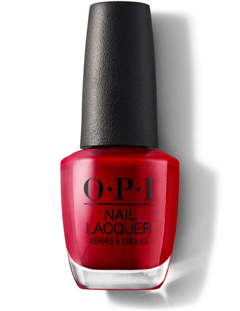 OPI Nail Lacquer - Red Hot Rio 0.5 oz - #NLA70