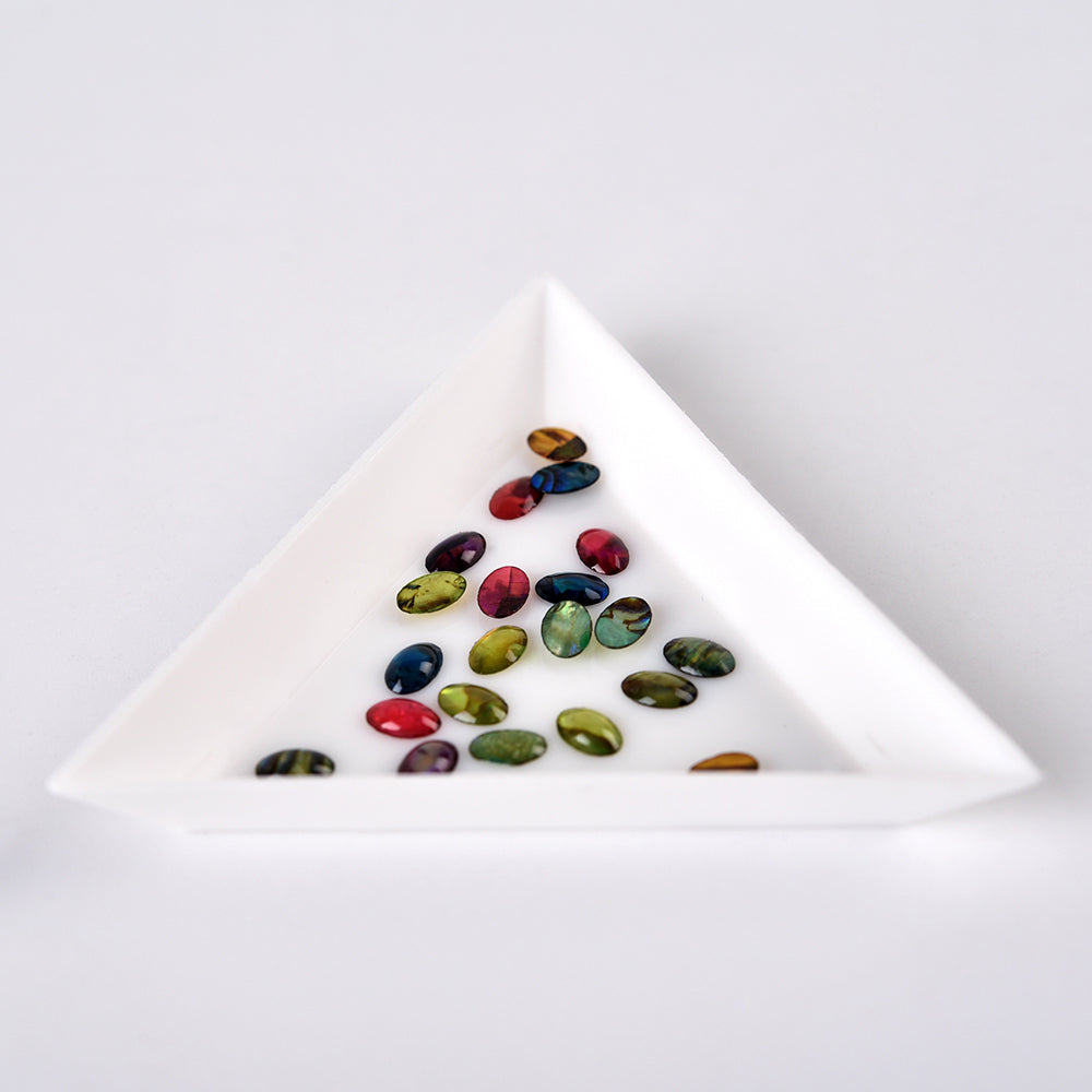 Plastic Triangular Tray For Rhinestone Diamond - #M12 - Premier Nail Supply