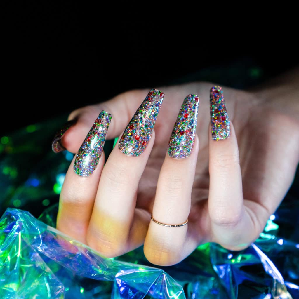 Perfect Match Glitter Gel - Solar Flare - #GG03 - Premier Nail Supply