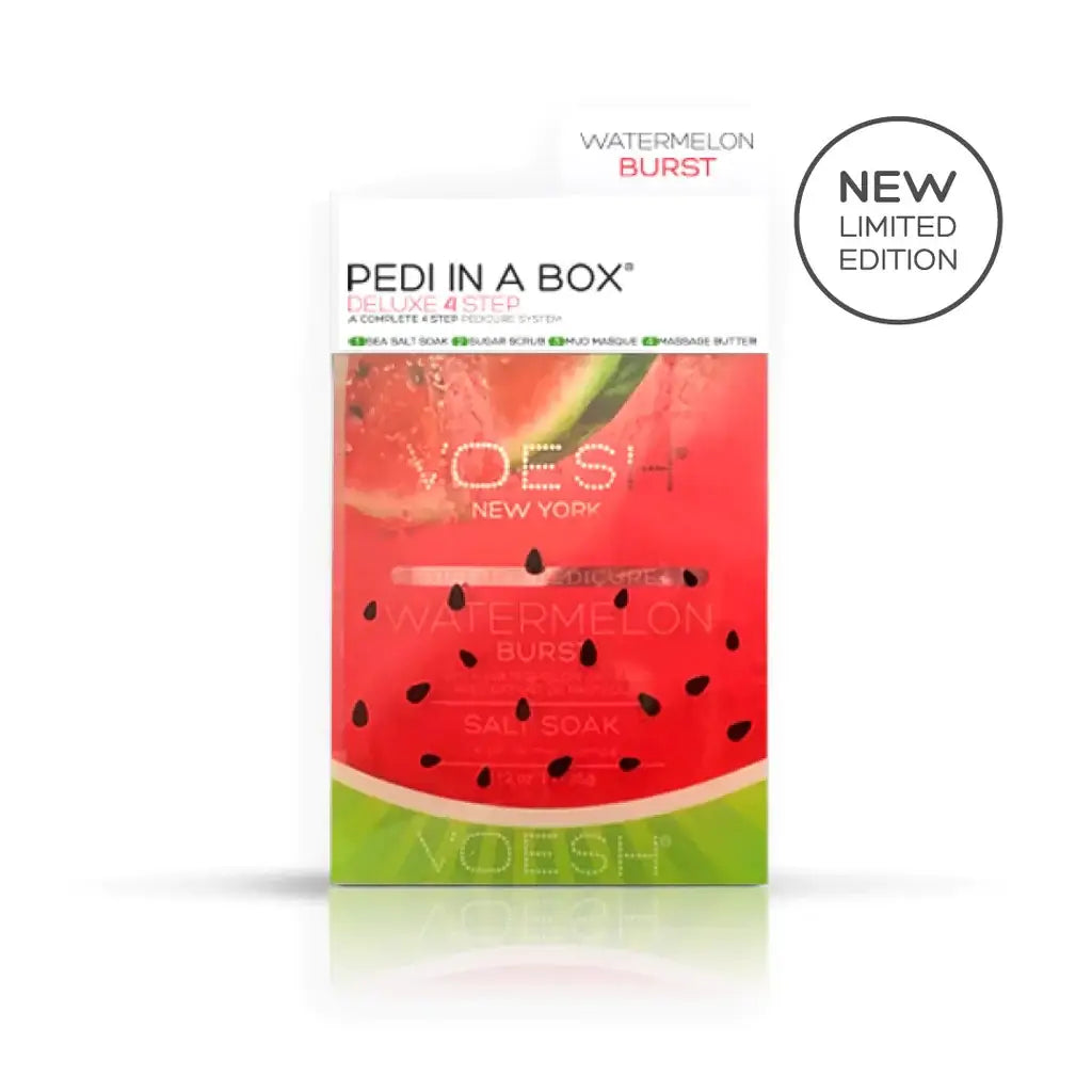 Voesh Deluxe Pedi 4 in1 Watermelon Case 50 Pack - Premier Nail Supply