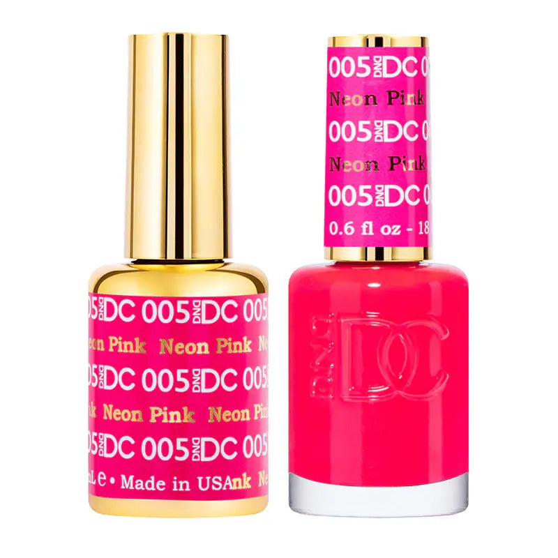 DND - DC Gel Polish Neon Pink #005