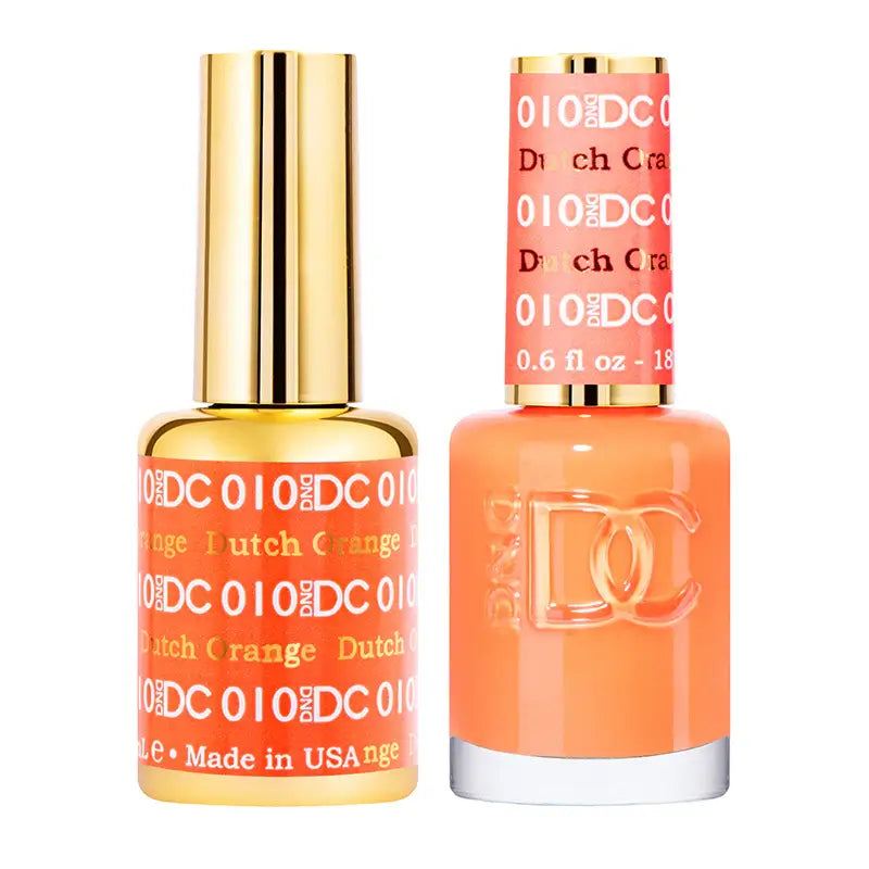 DND - DC Gel Polish Dutch Orange #010