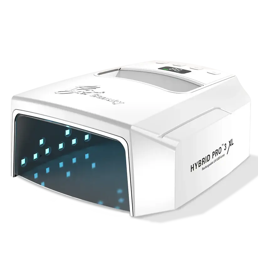 Igel- HYBRID PRO 3.0 XL Wireless Rechargeable UV/LED Lamp White