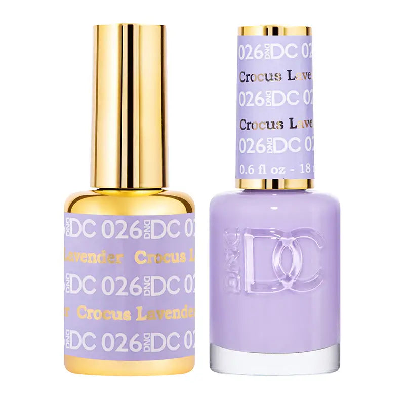 DND - DC Gel Polish Crocus Lavender #026