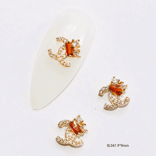 Nail Charm XL041-2pcs/Bag