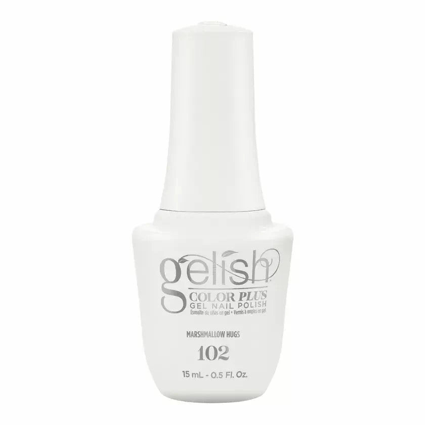 Gelish Color Plus Gelcolor - 102 Marshmallow Hugs 0.5 oz - #1510102 Gelish