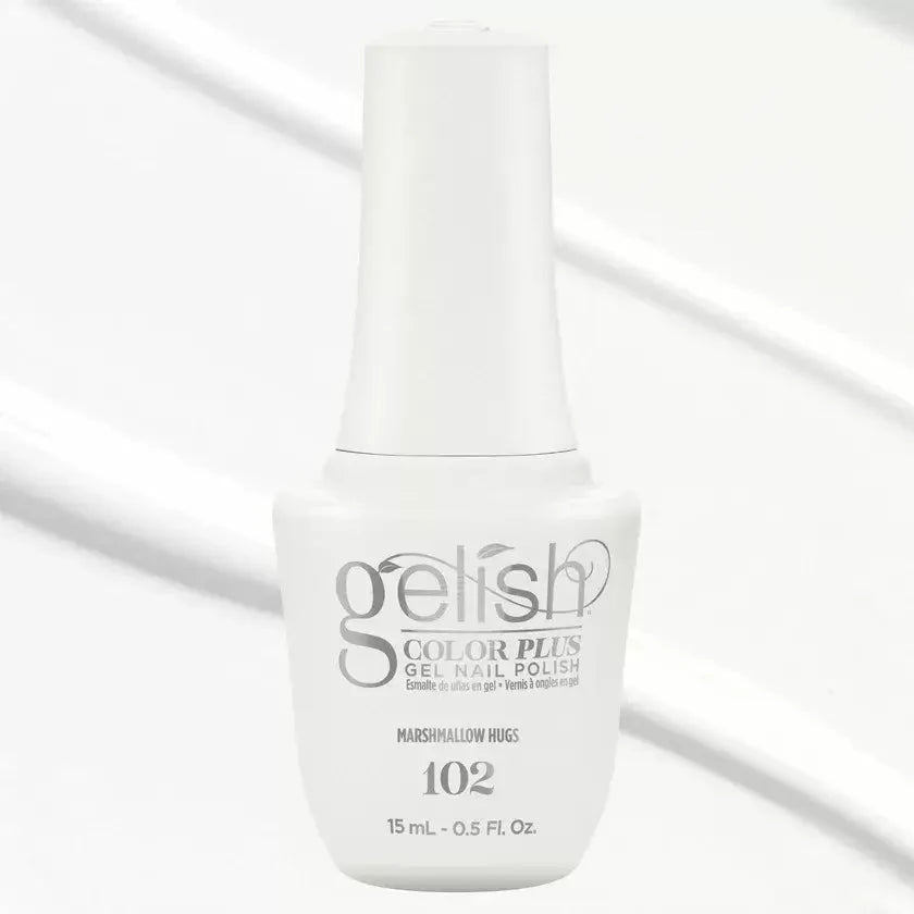 Gelish Color Plus Gelcolor - 102 Marshmallow Hugs 0.5 oz - #1510102 Gelish