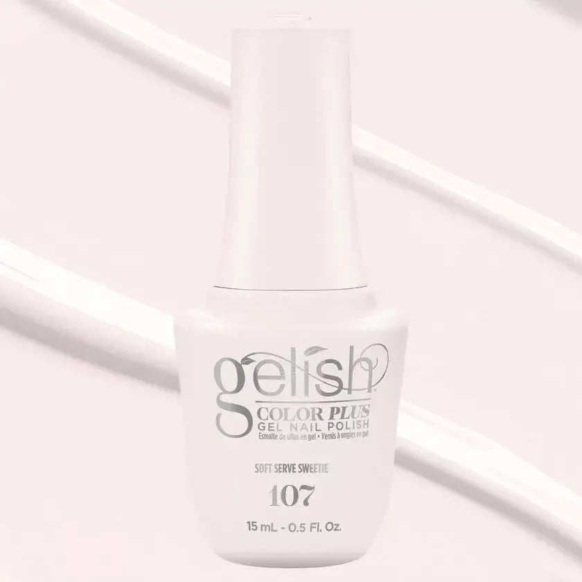Gelish Color Plus Gelcolor - 107 Soft Serve Sweetie 0.5 oz - #1510107 Gelish