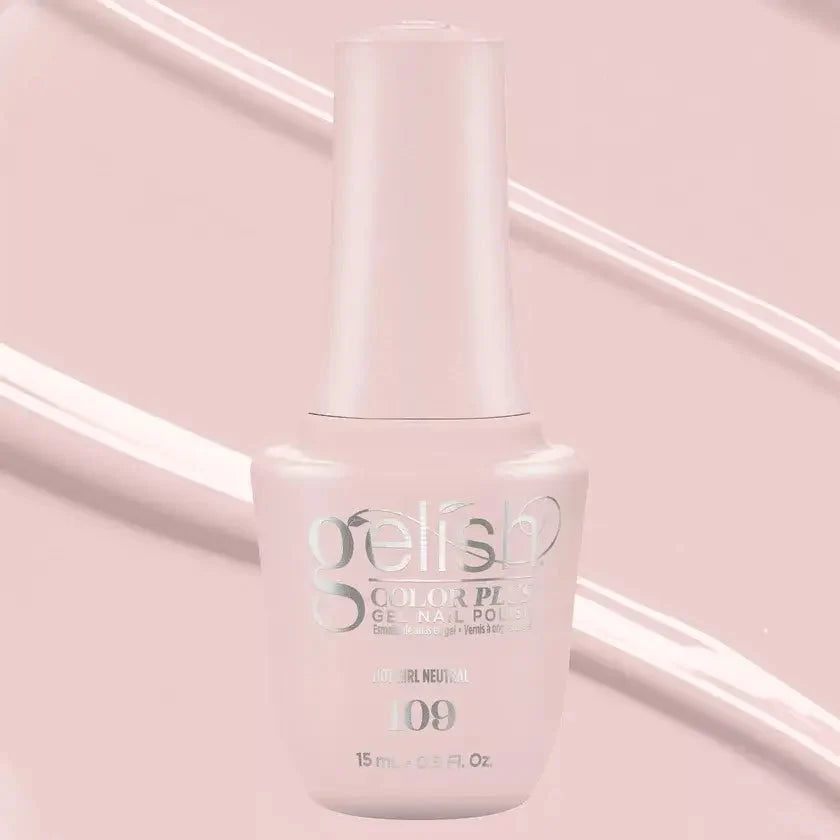 Gelish Color Plus Gelcolor - 109 Hot Girl Neutral 0.5 oz - #1510109 Gelish