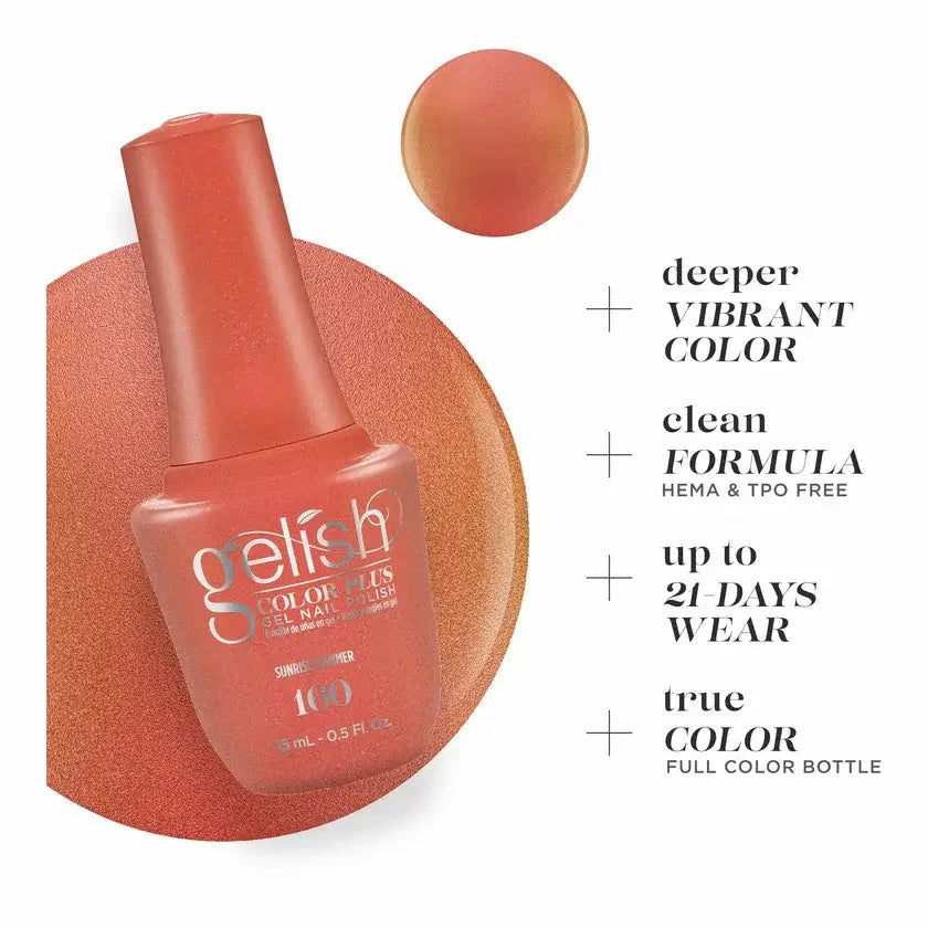 Gelish Color Plus Gelcolor - 160 Sunrise Glimmer 0.5 oz - #1510160 Gelish