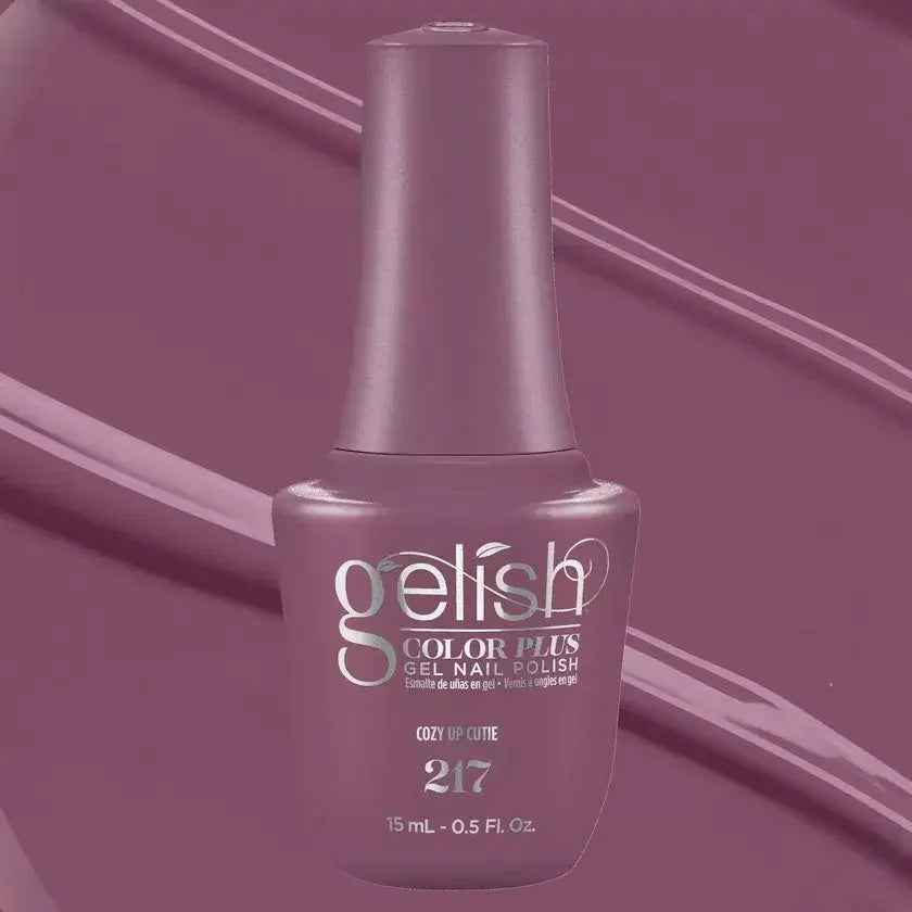 Gelish Color Plus Gelcolor - 217 Cozy Up Cutie 0.5 oz - #1510217 Gelish