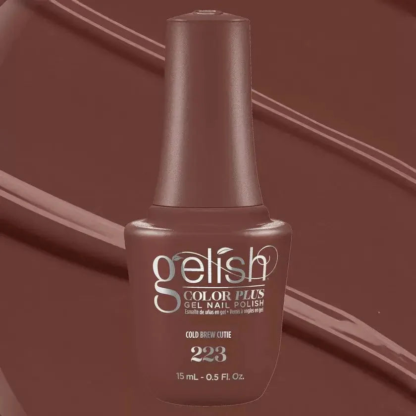 Gelish Color Plus Gelcolor - 226 Emotional Support Coffee 0.5 oz - #1510226 Gelish