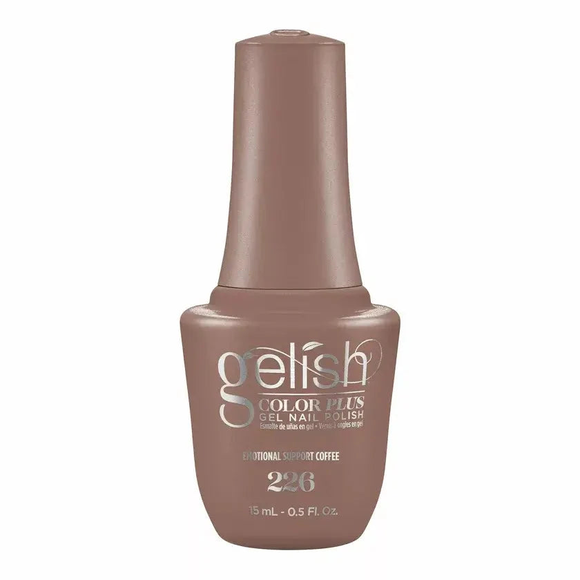 Gelish Color Plus Gelcolor - 226 Emotional Support Coffee 0.5 oz - #1510226 Gelish