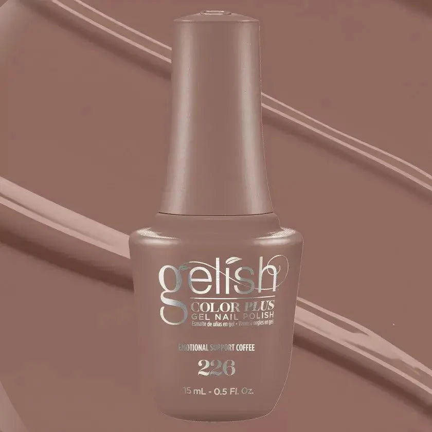 Gelish Color Plus Gelcolor - 226 Emotional Support Coffee 0.5 oz - #1510226 Gelish