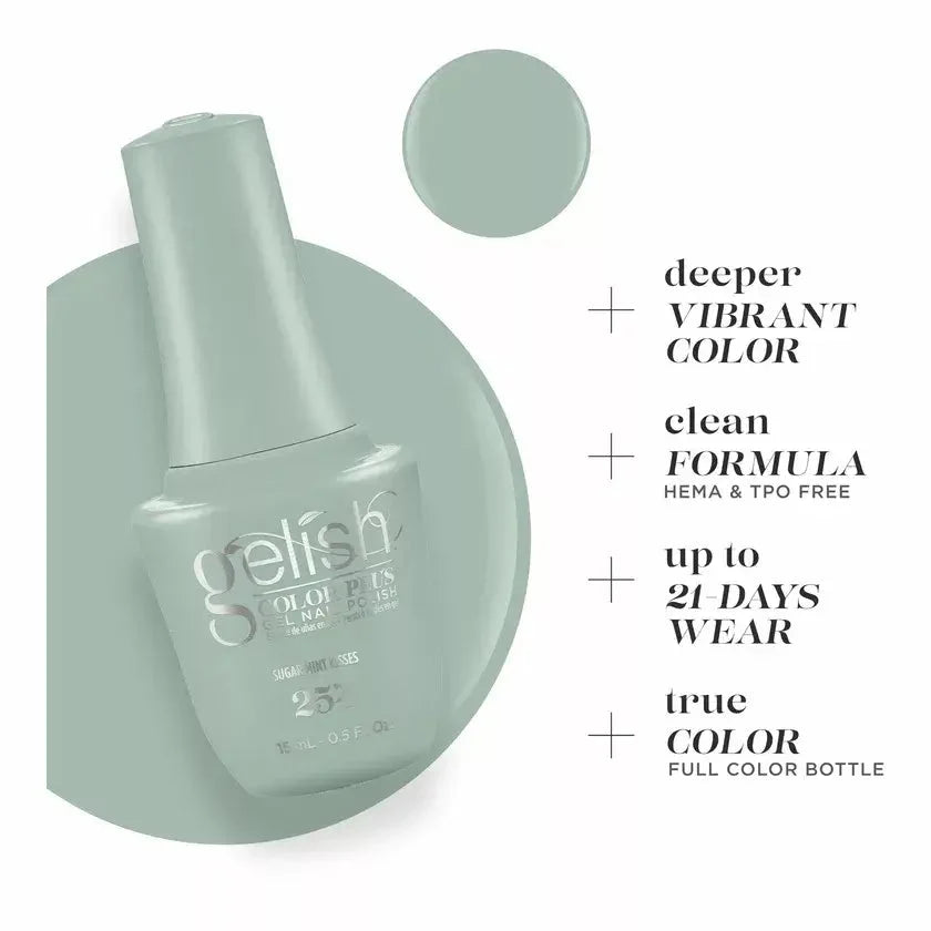 Gelish Color Plus Gelcolor - 254 Sugar Mint Kisses 0.5 oz - #1510254 Gelish