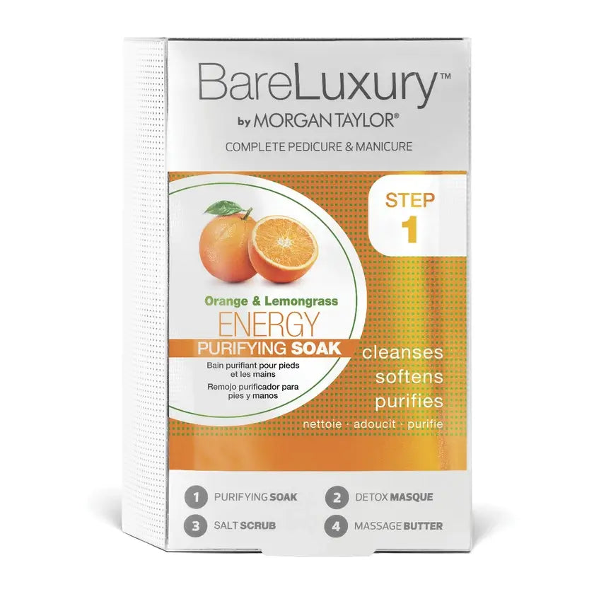 Bare Luxury Pedi 4 In1 Pack Energy Orange &Lemongrass 1Pack