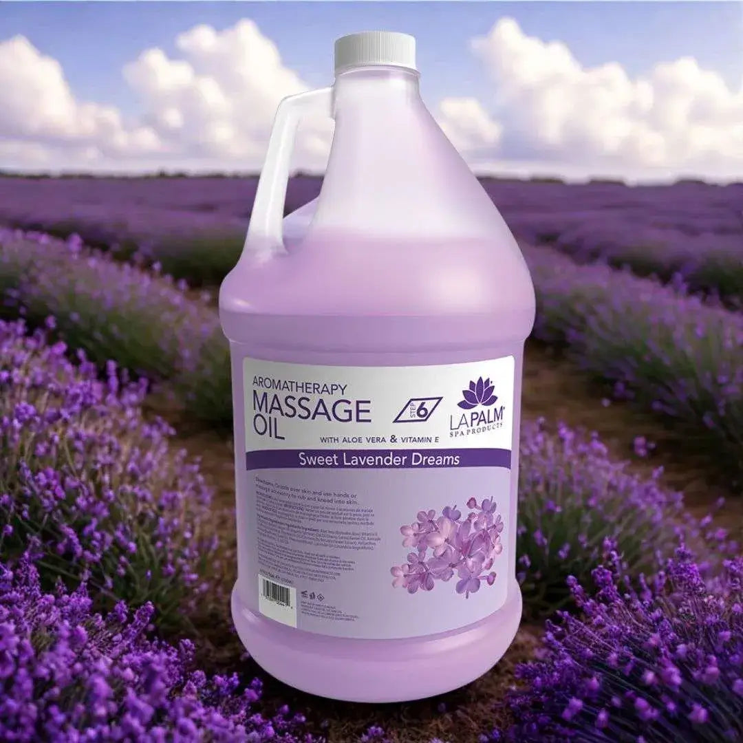 Lapalm-Healing Therapy Collagen Massage Lotion Sweet Lavender Dreams Gallon