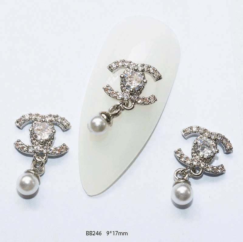 Nail Charm BB246 - 2pcs/Bag