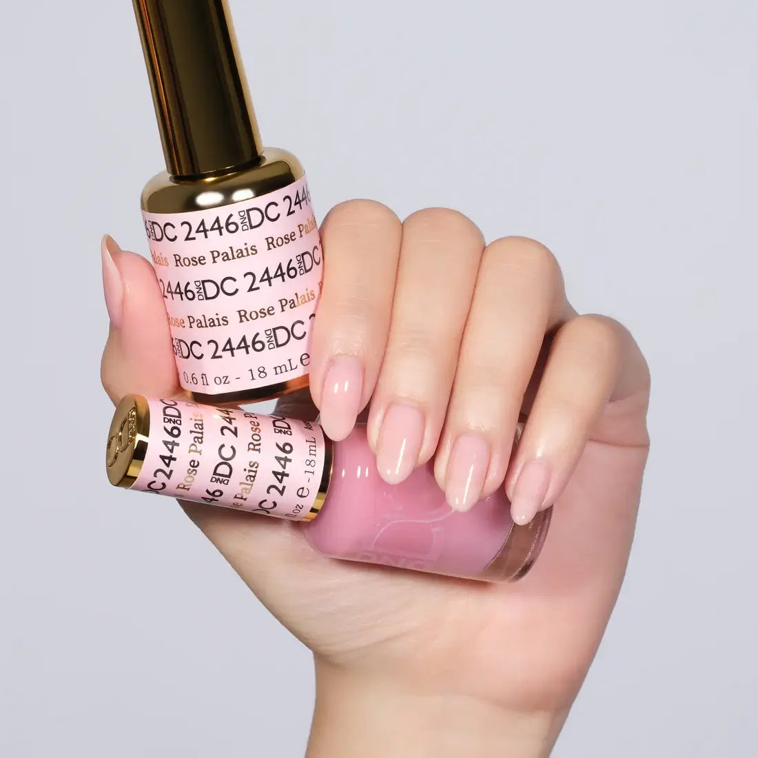DND- DC Single Gel Polish Rose Palais #2446