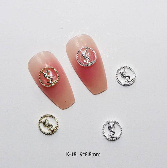 Nail Charm K18 - 2pcs/Bag - Premier Nail Supply 