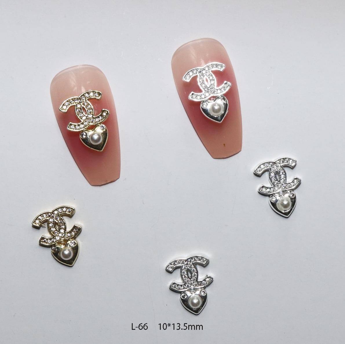 Nail Charm L66 - 2pcs/Bag - Premier Nail Supply 