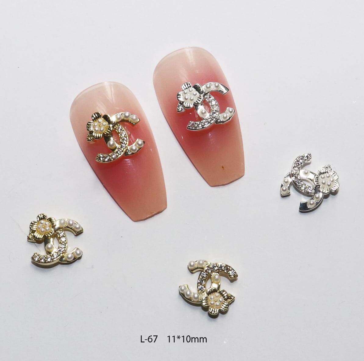 Nail Charm L67 - 2pcs/Bag - Premier Nail Supply 