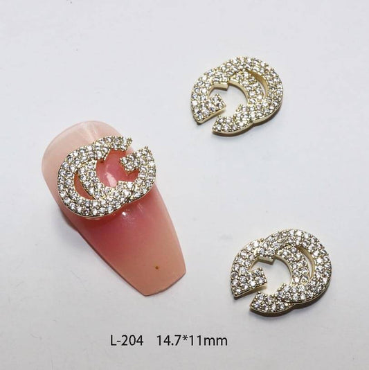 Nail Charm L204 - 2pcs/Bag - Premier Nail Supply 