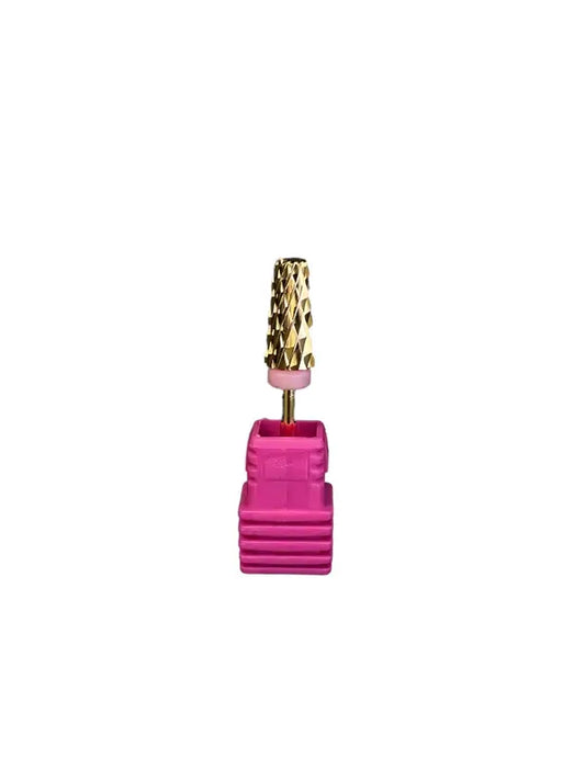 Drill Bit 3/32 Umbrella B - 3XC Gold - Premier Nail Supply 