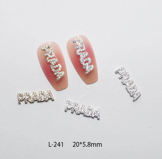 Nail Charm L241 - 2pcs/Bag - Premier Nail Supply 