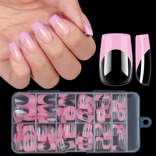 Nail French Tip Press on Soft Gel - Premier Nail Supply 