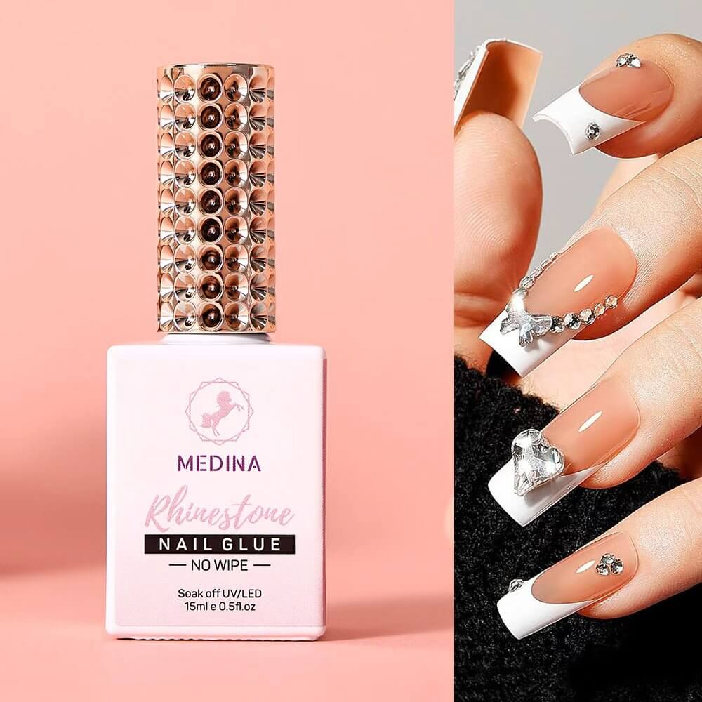 Medina - Rhinestone Nail Glue No Wipe 15ml