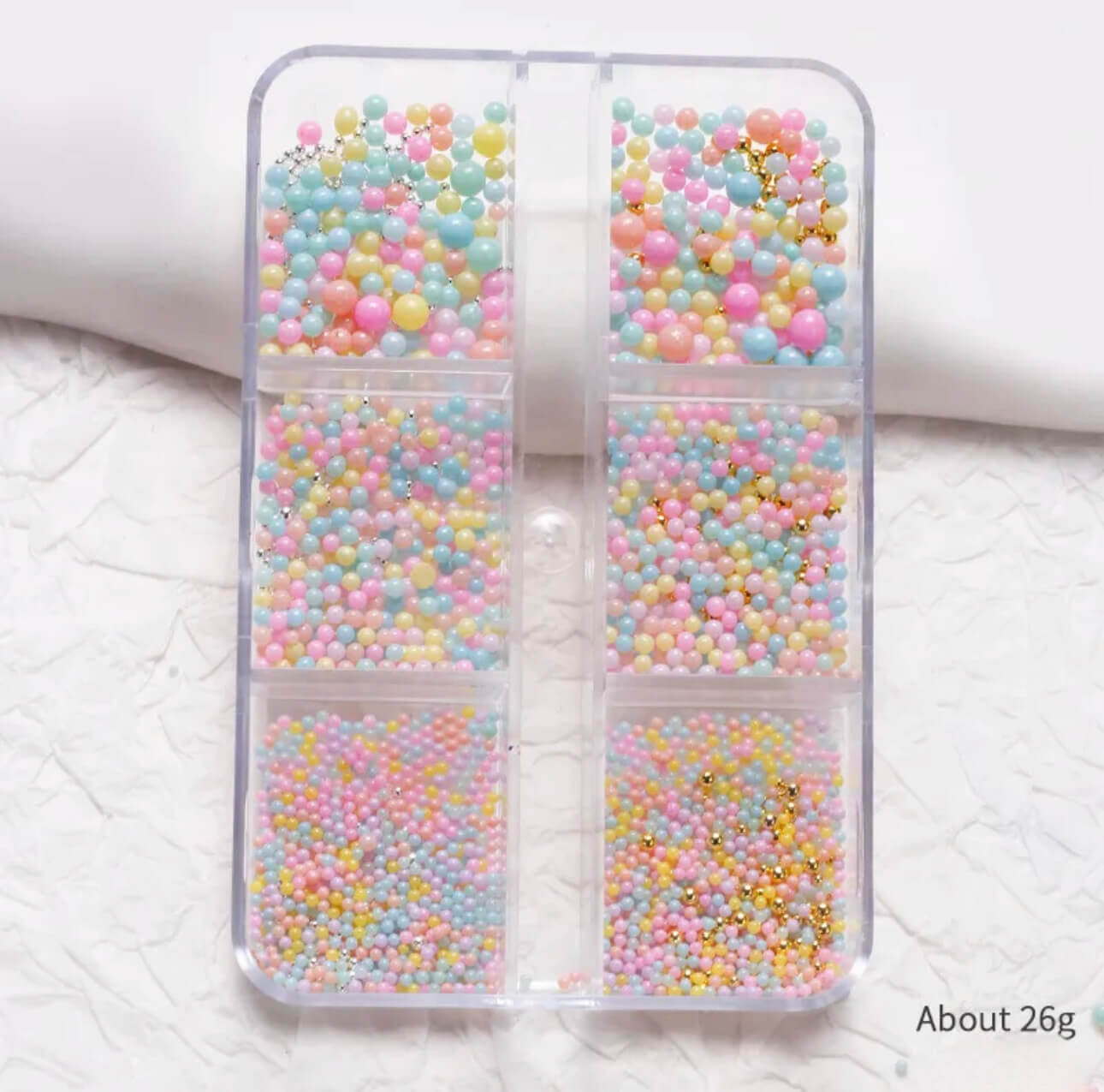 3D Beads Mixed Color Nail Art - Premier Nail Supply 