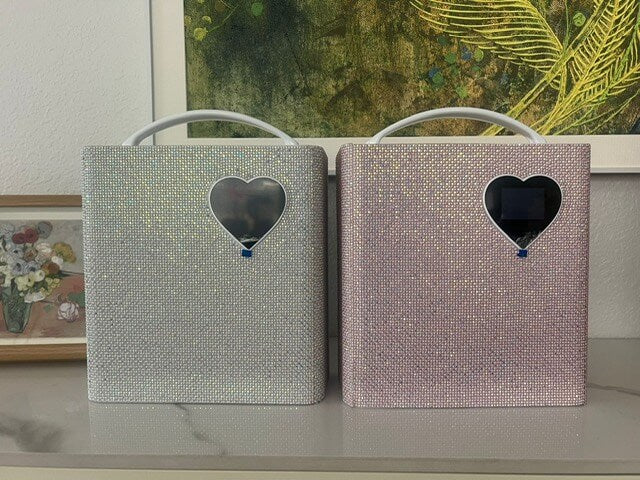 Nail Lamp UV/LED Cordless Pearl White and Pink  #A20-W55