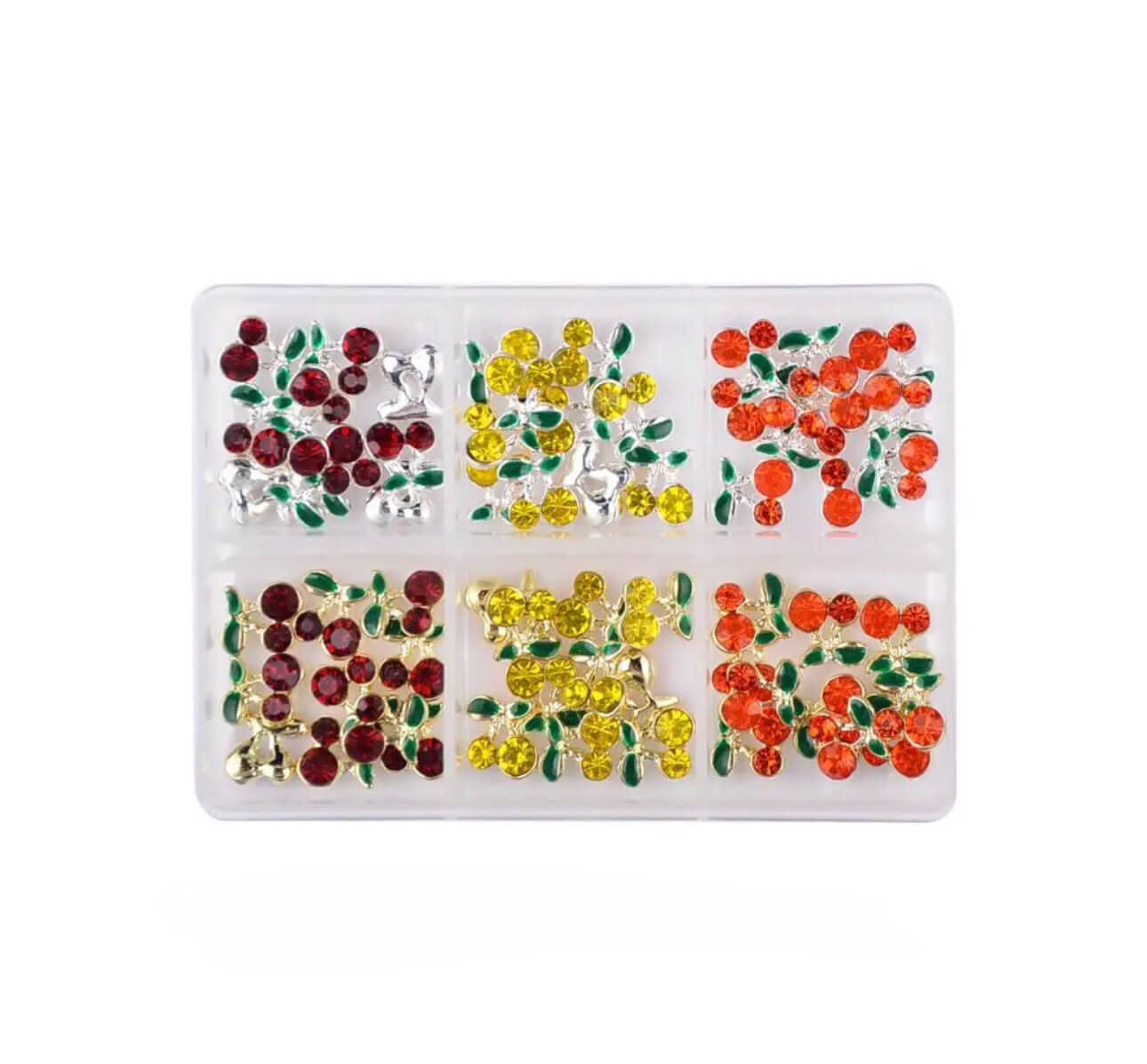 Cherry Nail Charm 60pcs Mix Color - Premier Nail Supply 