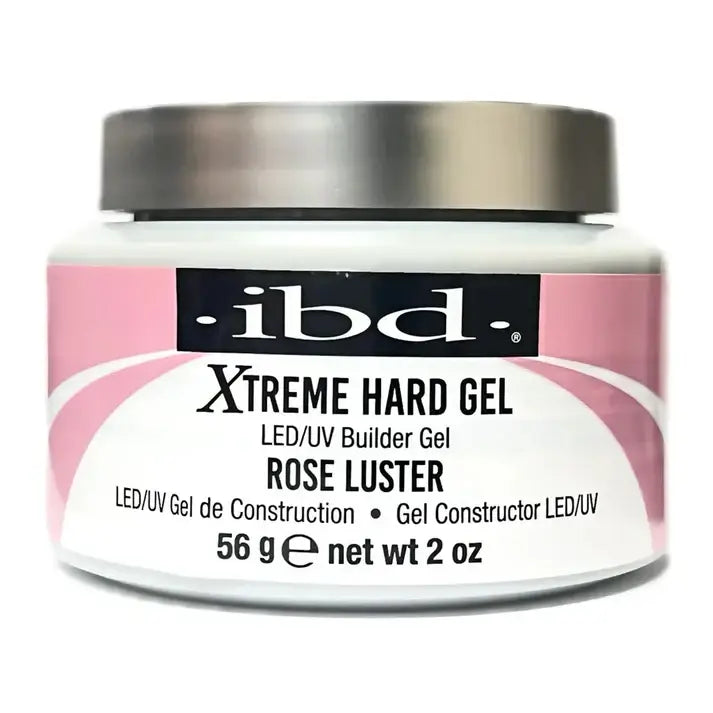 IBD Xtreme Hard Gel LED/UV Builder Gel - Rose Luster 2oz #23623-18