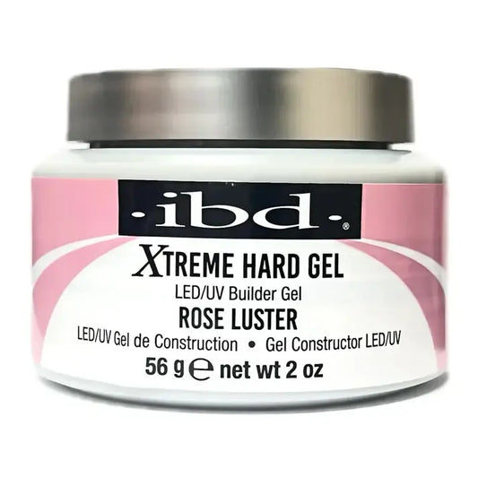 IBD Xtreme Hard Gel LED/UV Builder Gel - Rose Luster 2oz #23623-18