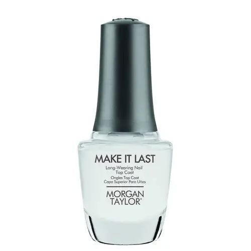 Morgan Taylor Make It Last Long Wear Top Coat, 0.5 oz.