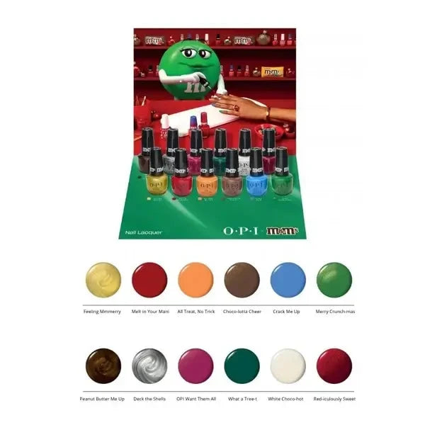 OPI - Nail Lacquer - OPI  M&M's Holiday 2026 Collection 0.5 oz OPI