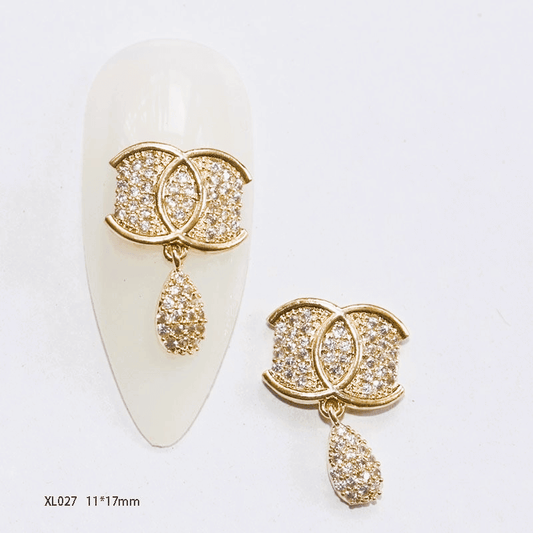 Nail Charm XL027 -2pcs/Bag
