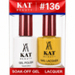 Kat Gel Nail Polish Duo #136